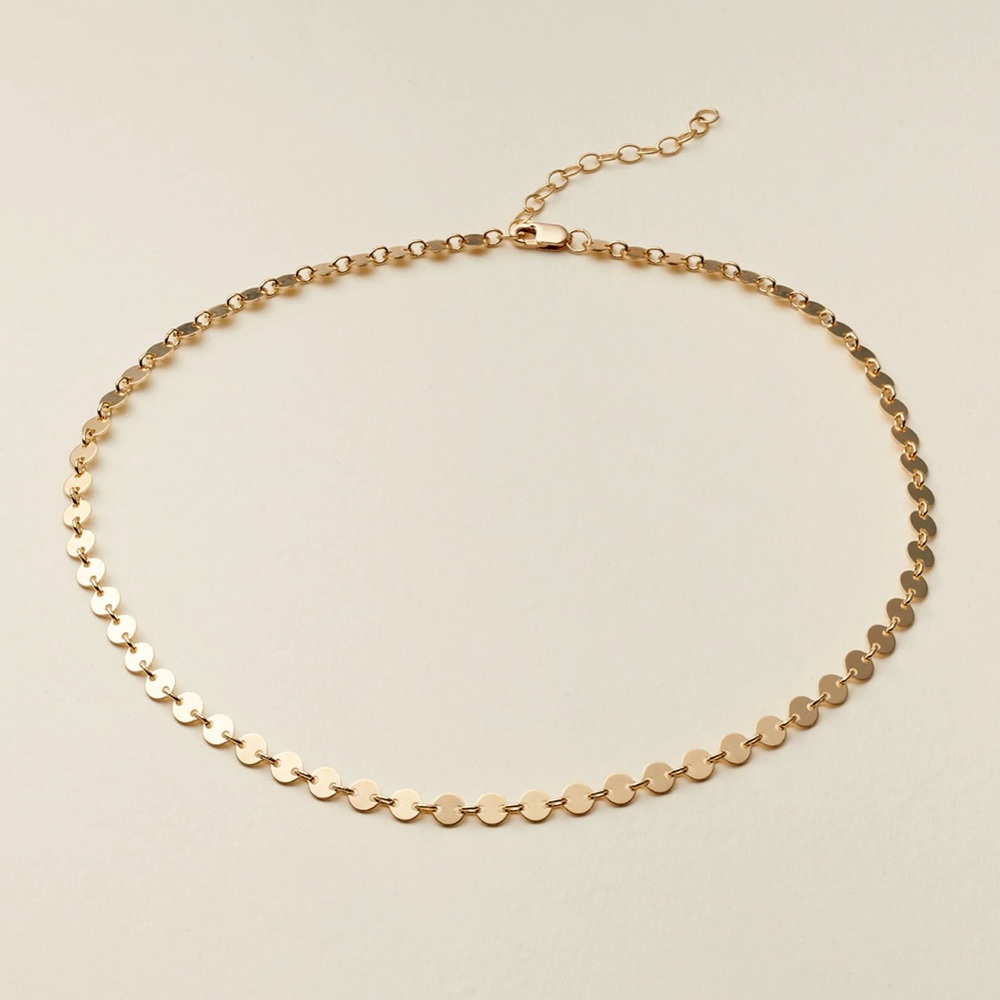 Gold necklace